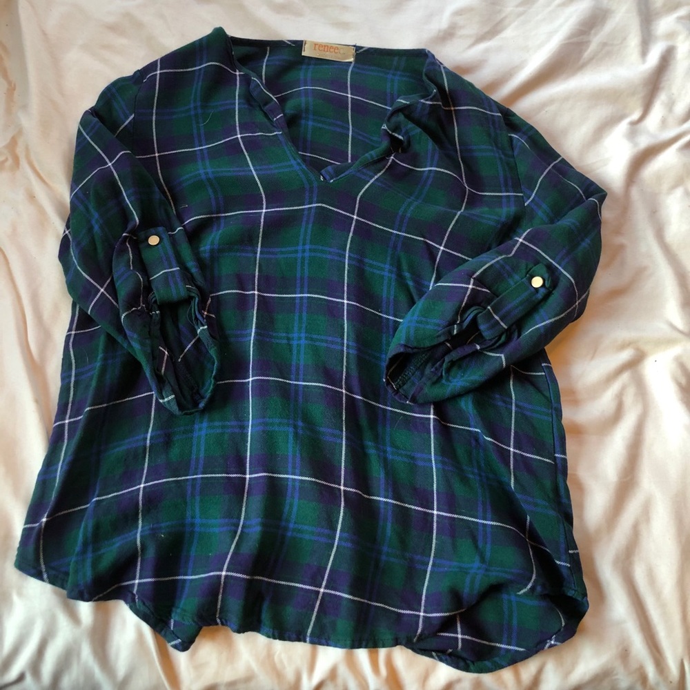 Flannel top